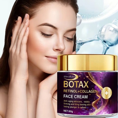 Retinol collagen face cream - face,